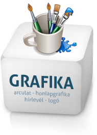 GRAFIKA arculat - honlapgrafika - hírlevél - logó